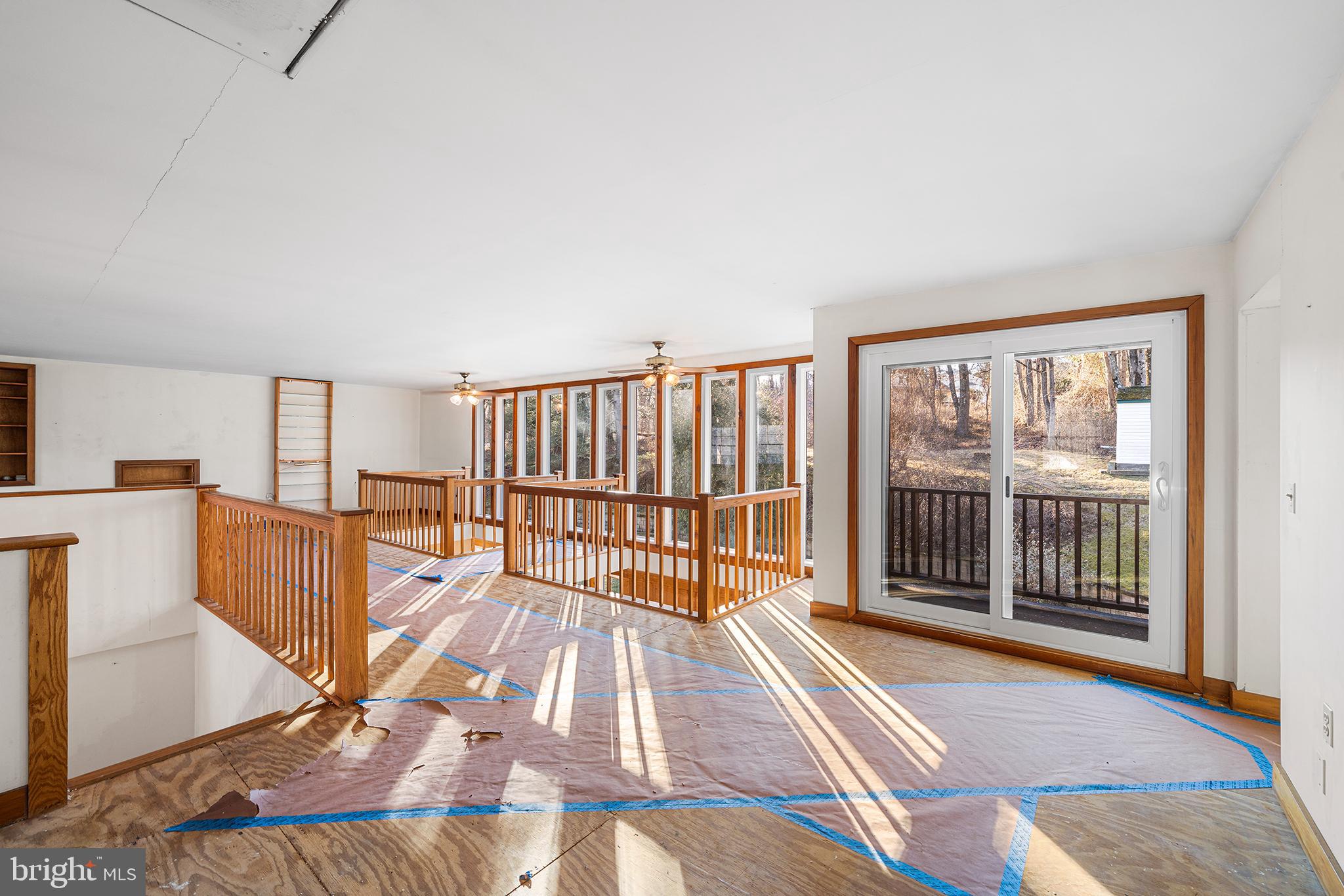 906 Hunt Road Newtown Square, PA 19073 - Photo 21 of 40 a view of a living room with a large window