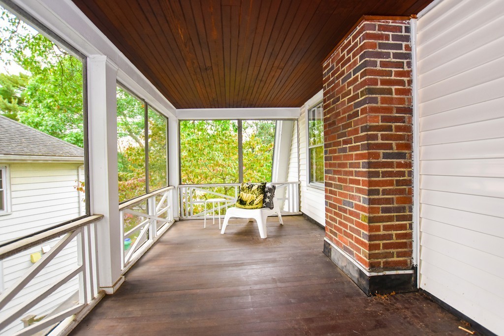 47 Ellison Road Newton, MA 02459 - Photo 17 of 18 a view of balcony with couch