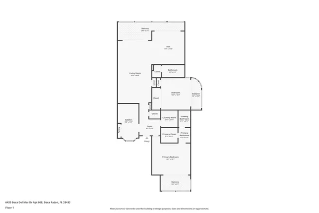$275,000 | 6420 Boca Del Mar Drive, Unit 608, Boca Raton, FL 33433