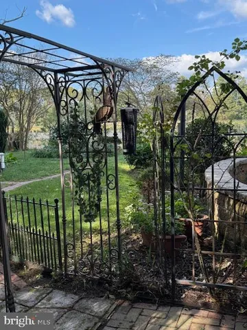 a view of street from balcony