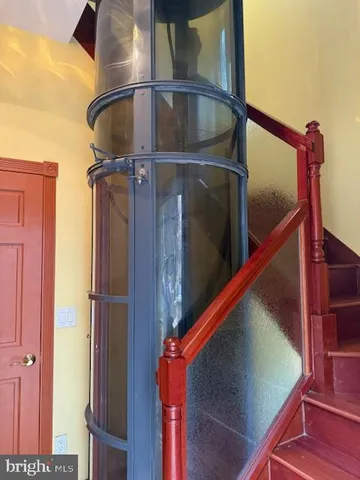 a close view of walk in closet