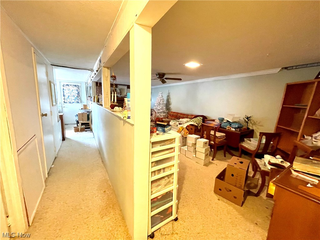 1834 Waterloo Road Mogadore, OH 44260 - Photo 20 of 26 Finished basement area