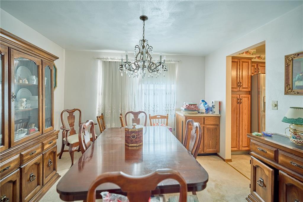 151 Stone Quarry Road Aliquippa, PA 15001 - Photo 11 of 31 dining room looking toward the kitchen