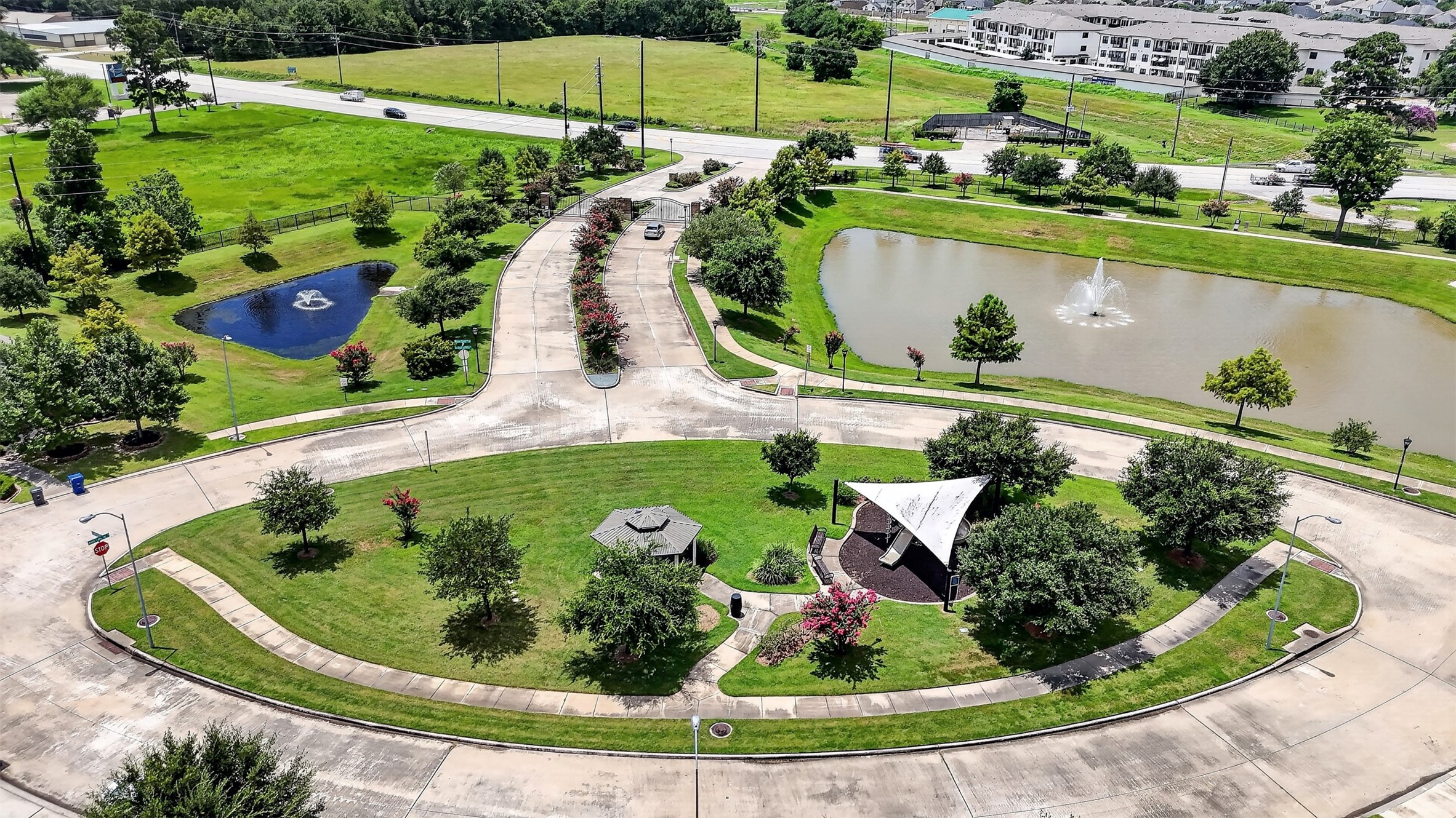 6234 Avon Landing Lane Spring, TX 77379 - Photo 41 of 49 There are walking trails and a pavillion where you can sit and relax and visit with neighbors and children can play in the playground.