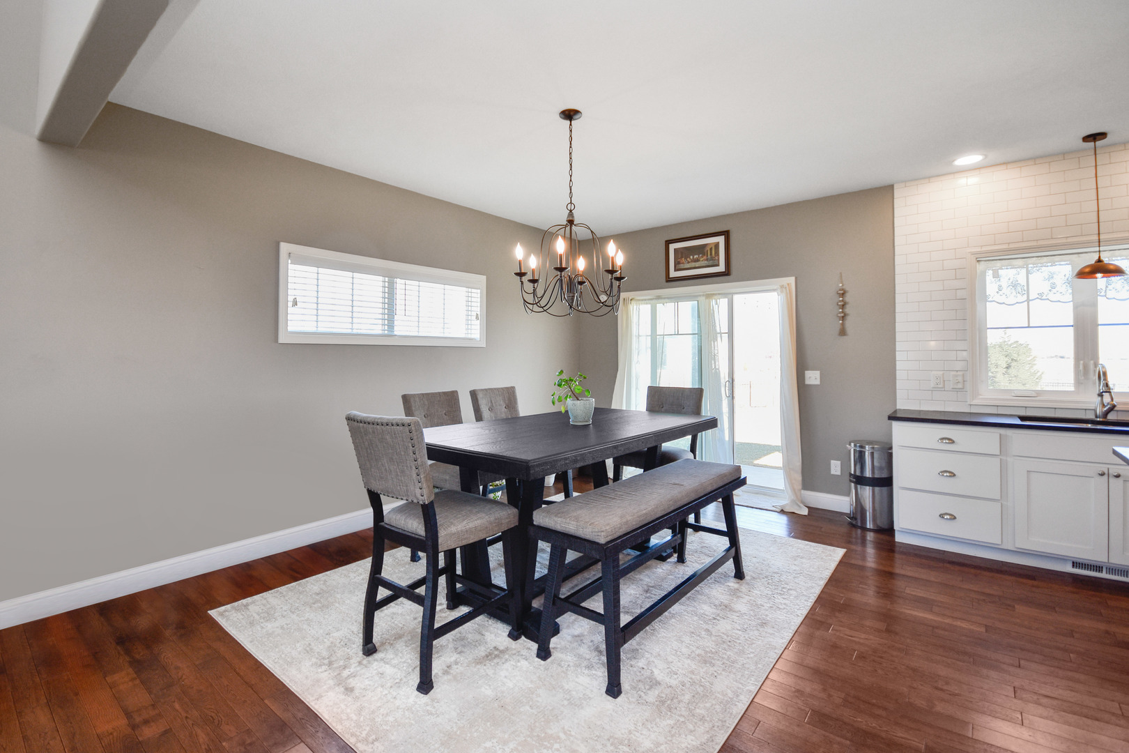 3638 Napa Lane Normal, IL 61761 - Photo 13 of 53 a view of a dining room with furniture window and wooden floor