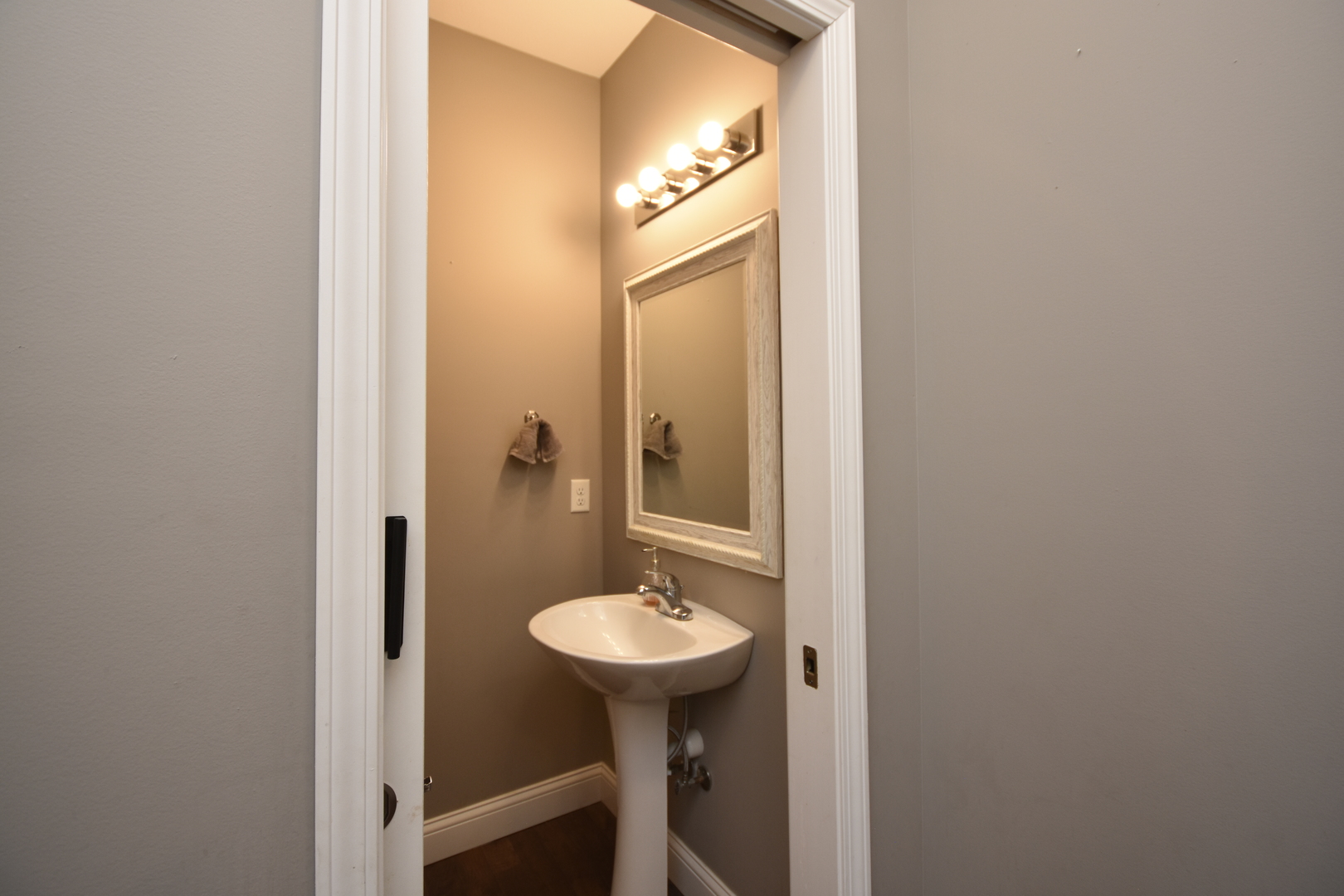 3638 Napa Lane Normal, IL 61761 - Photo 22 of 53 a bathroom with a sink and a mirror