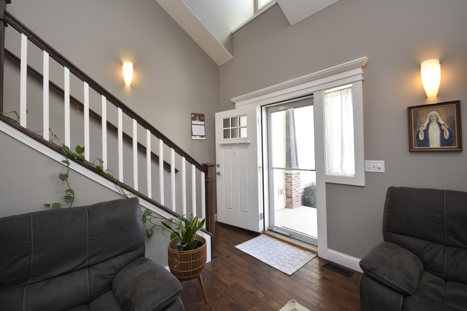 3638 Napa Lane Normal, IL 61761 - Photo 4 of 53 a living room with wooden floor and a stairs