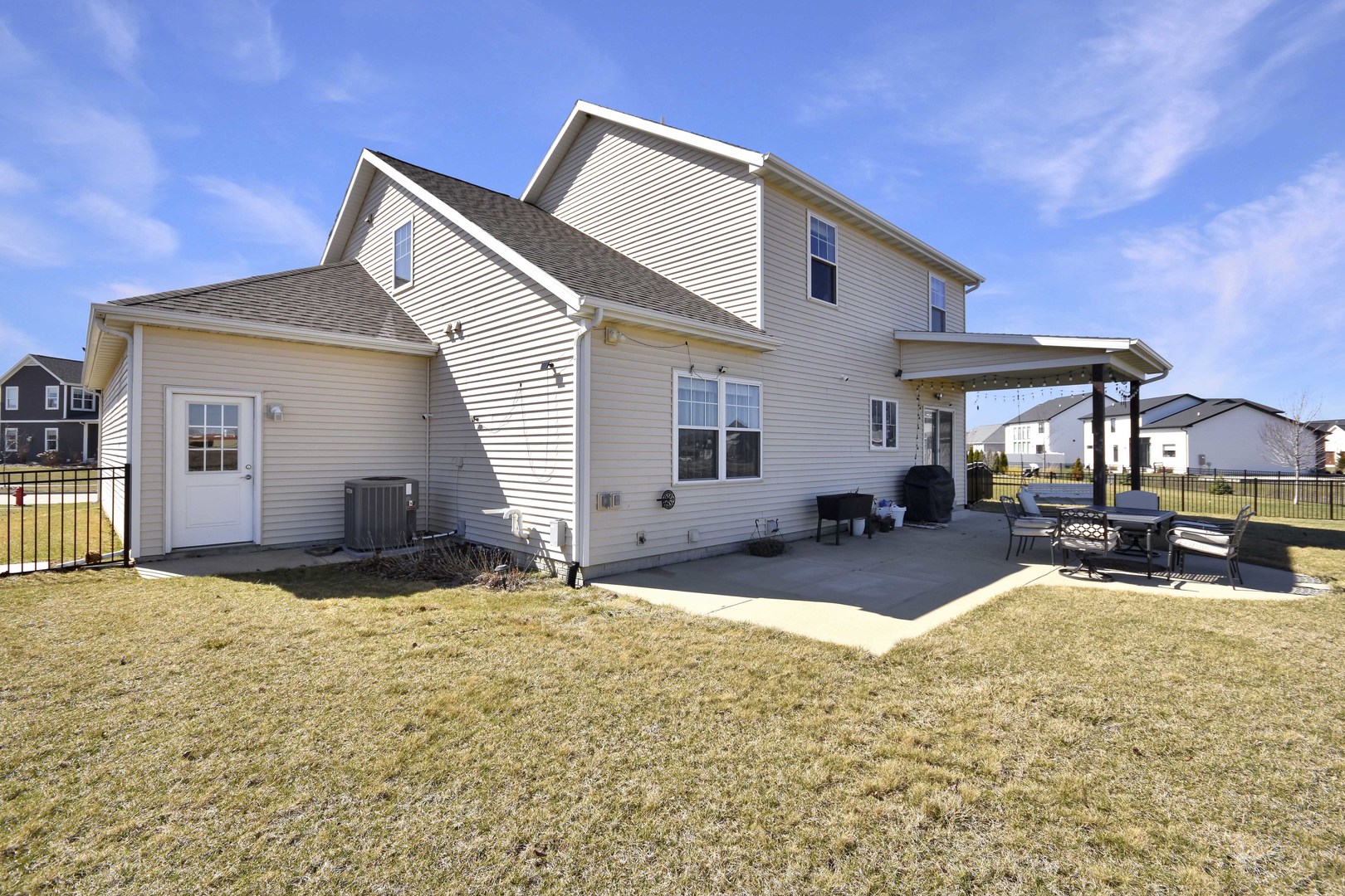 3638 Napa Lane Normal, IL 61761 - Photo 48 of 53 a view of a house with snow on the roof