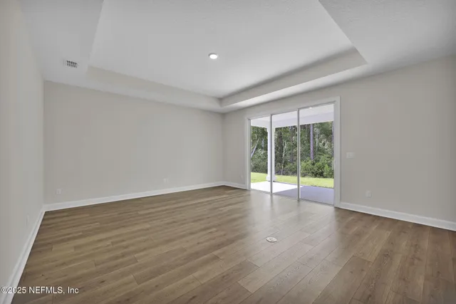 a view of empty room