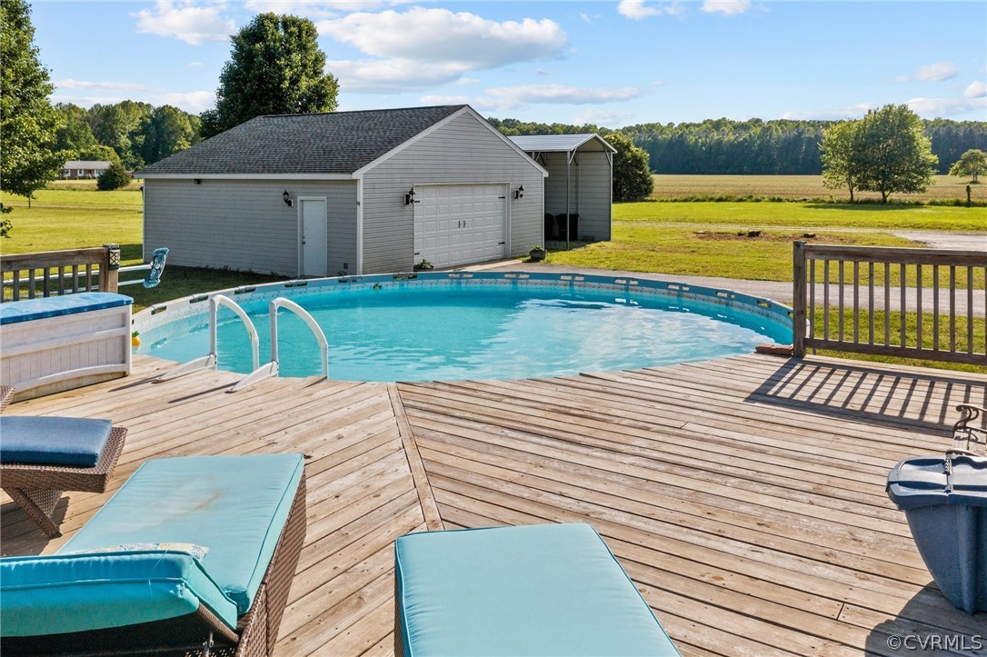 746 Mill Road King William, VA 23086 - Photo 40 of 48 Pool with deck suround