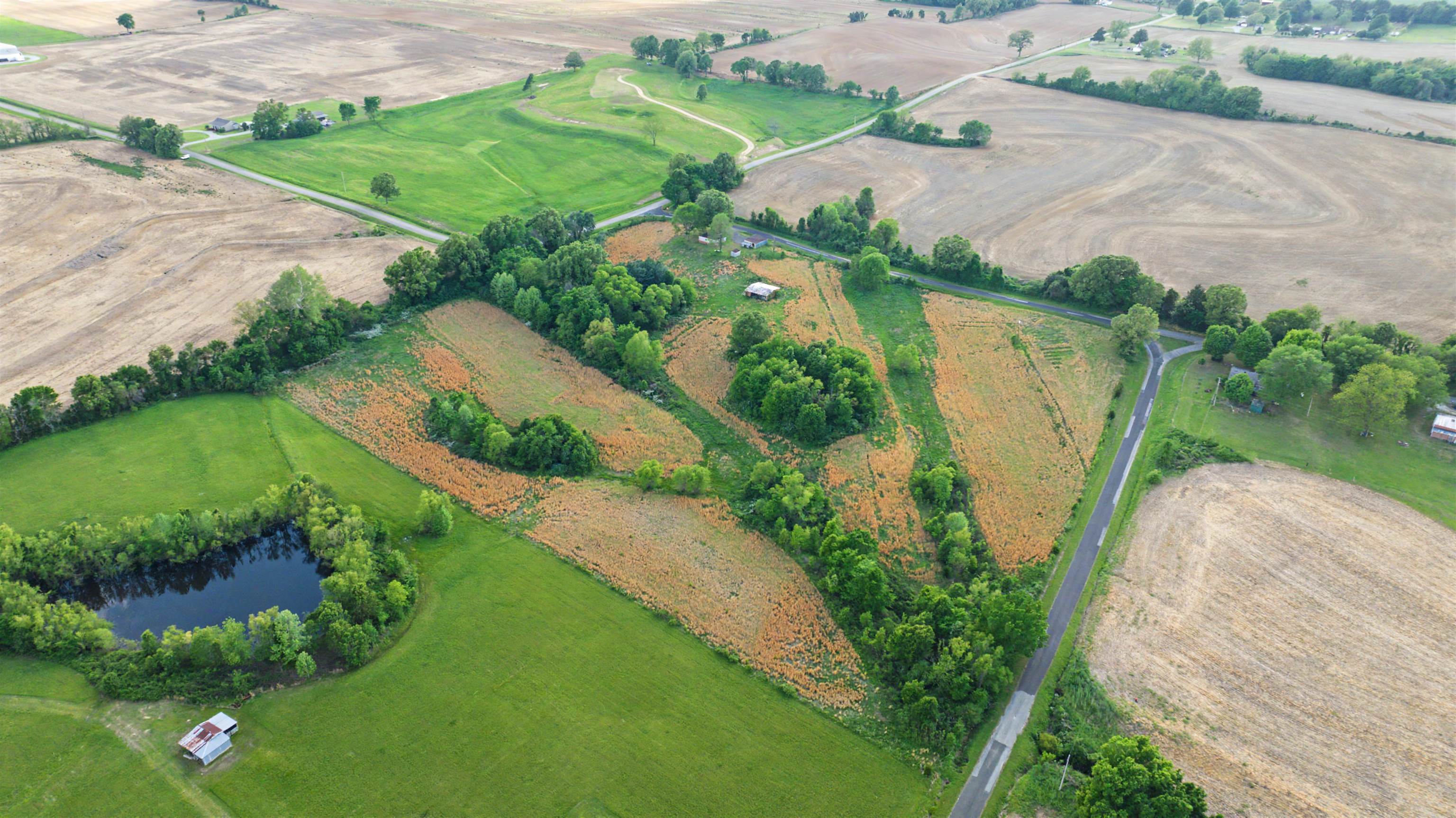 1632 Williams Road Alamo, TN 38001 - Photo 13 of 14 an aerial view of a house with a yard and lake view