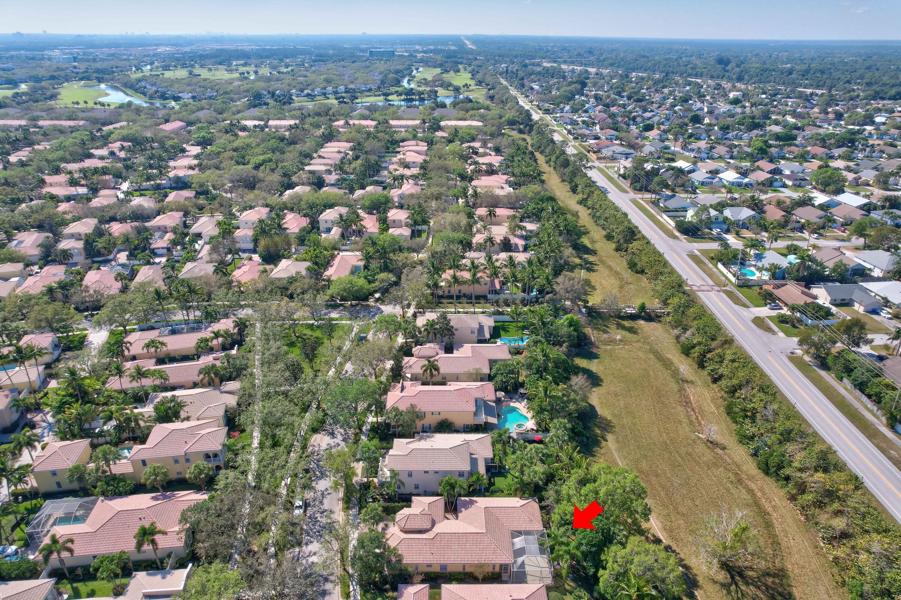 256 San Remo Drive Jupiter, FL 33458 - Photo 15 of 46 an aerial view of a city