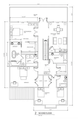 a black and white photo of a room