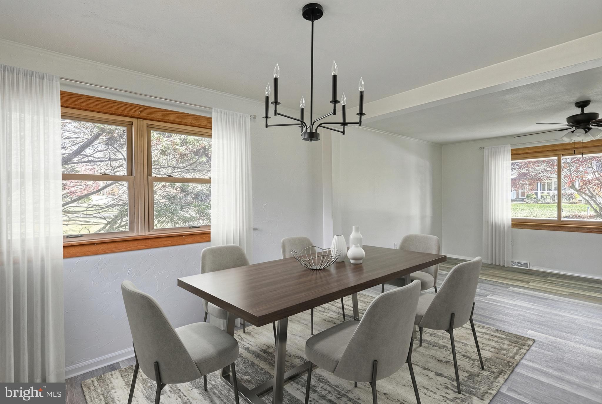 850 Jefferson Lane Red Lion, PA 17356 - Photo 23 of 82 a view of a dining room with furniture window and outside view