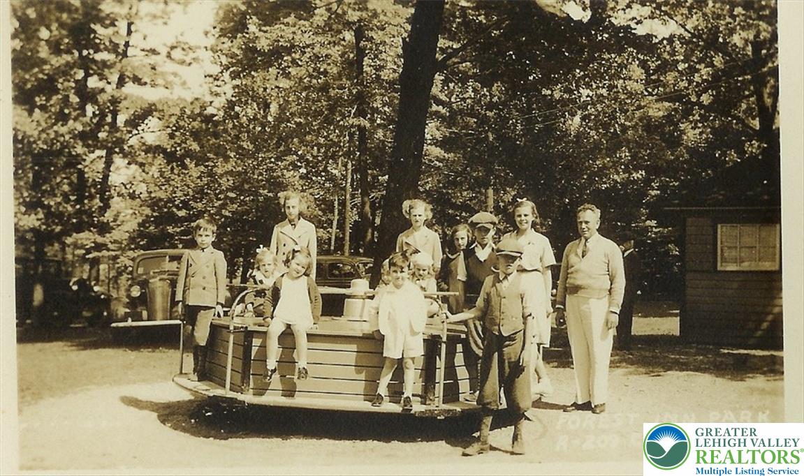 Interchange Road Lehighton, PA 18235 - Photo 33 of 40 The Forest Inn Park postcard from the 1940's of children on the merry go round which was in center island.