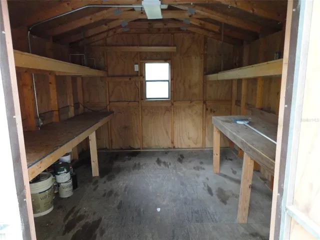 a view of storage and utility