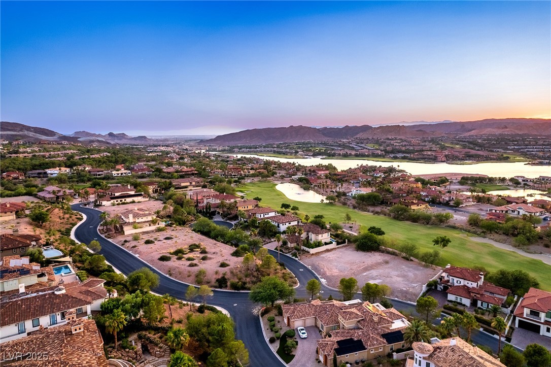 12 Via Modena Court Henderson, NV 89011 - Photo 20 of 47 Aerial view of property and surrounding area with