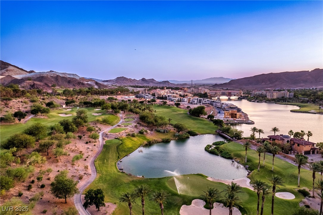 12 Via Modena Court Henderson, NV 89011 - Photo 29 of 47 Aerial view of residential area with a golf course