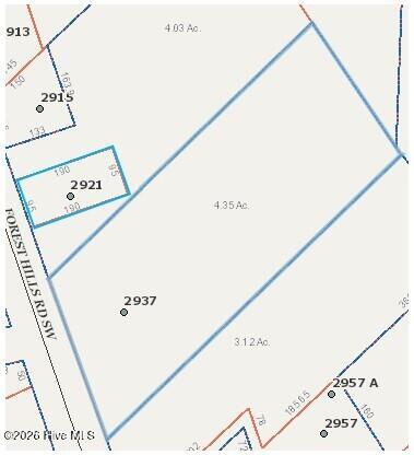 2921 Forest Hills Road Southwest Wilson, NC 27893 - Photo 2 of 2 Tax Aerial