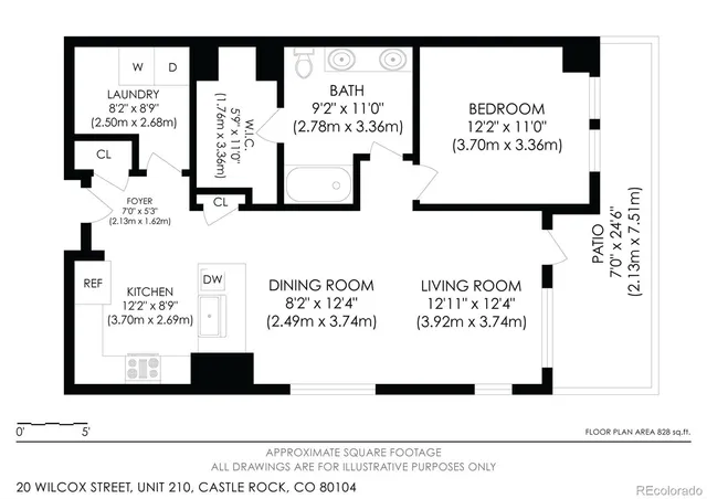 $525,000 | 20 Wilcox Street, Unit 210, Castle Rock, CO 80104