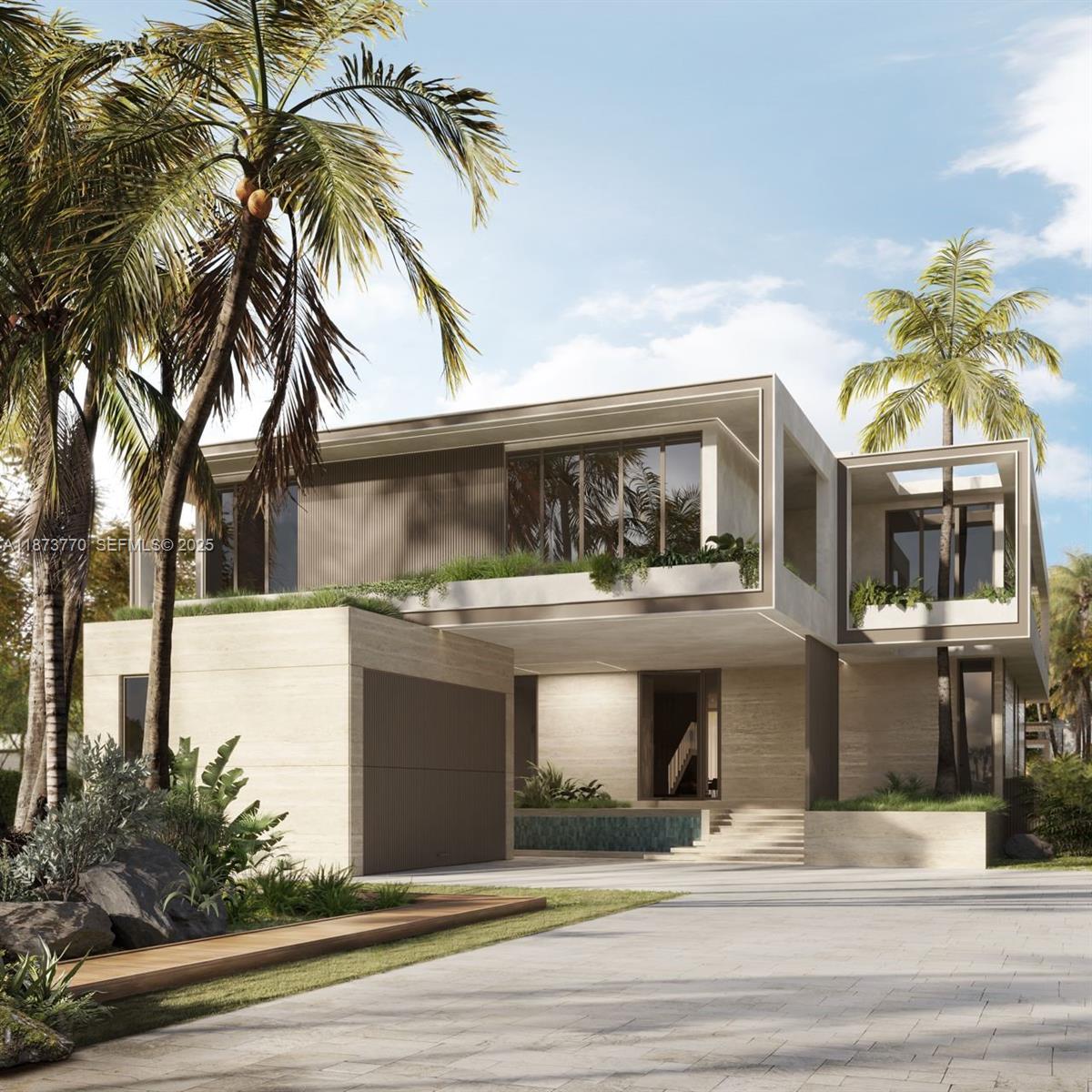 5226 North Bay Road Miami Beach, FL 33140 - Photo 3 of 13 a view of a house with a ocean view