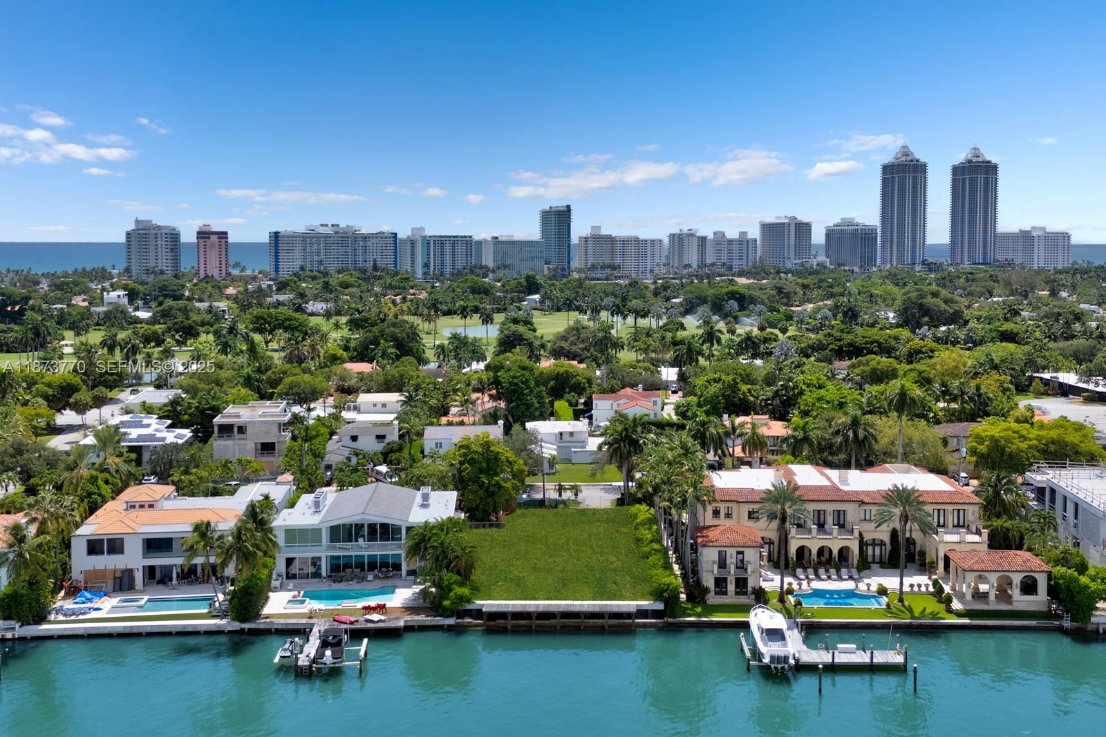 5226 North Bay Road Miami Beach, FL 33140 - Photo 4 of 13 a city view with tall buildings