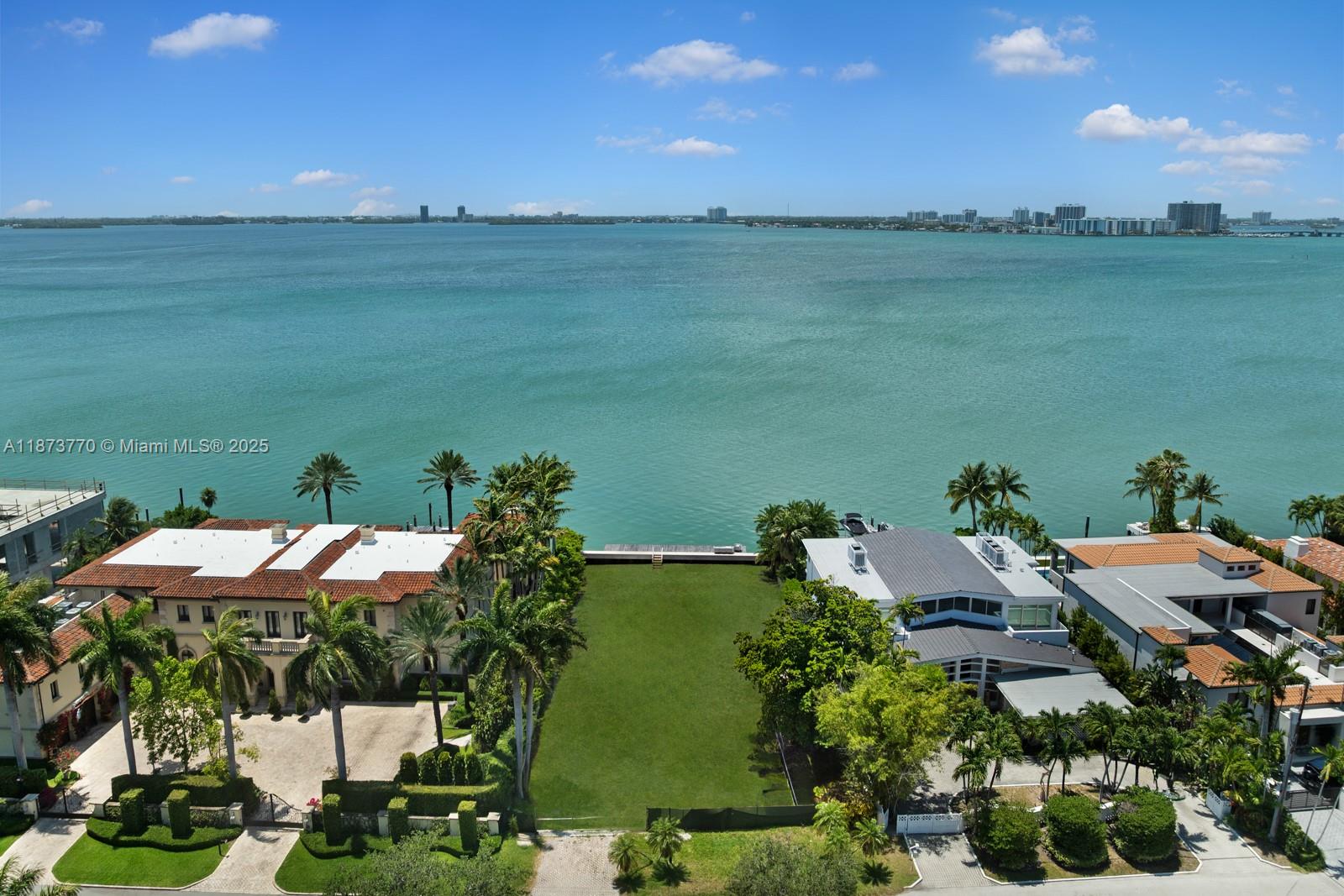 5226 North Bay Road Miami Beach, FL 33140 - Photo 6 of 13 an aerial view of a house with a lake view
