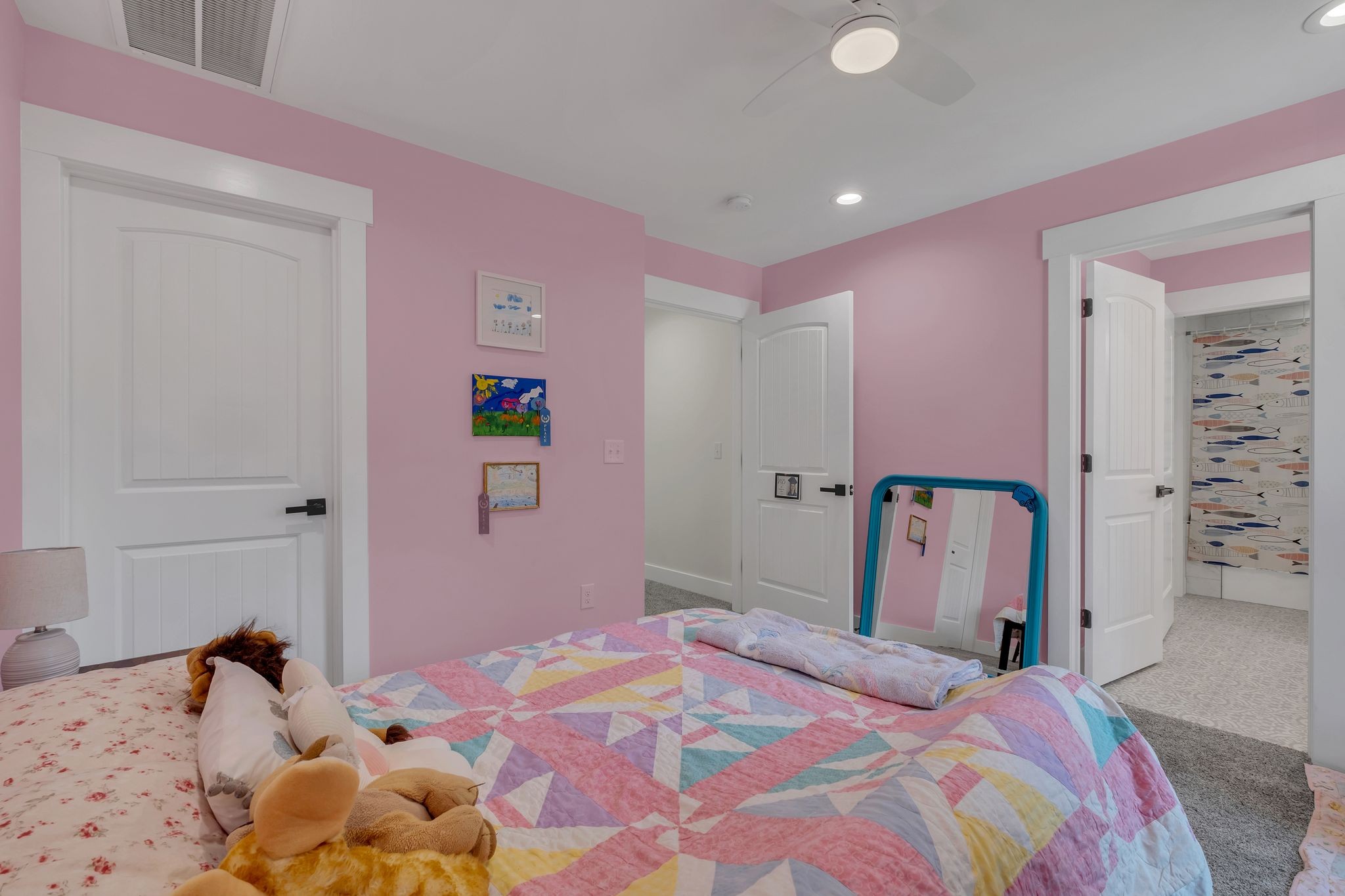 3573 Sandy Springs Road Cedar Hill, TN 37032 - Photo 37 of 87 a bedroom with a bed and a closet