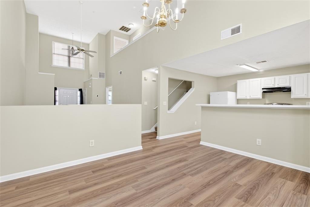 3159 Panthers Trace Decatur, GA 30034 - Photo 12 of 39 a view of a kitchen with wooden floor and a sink