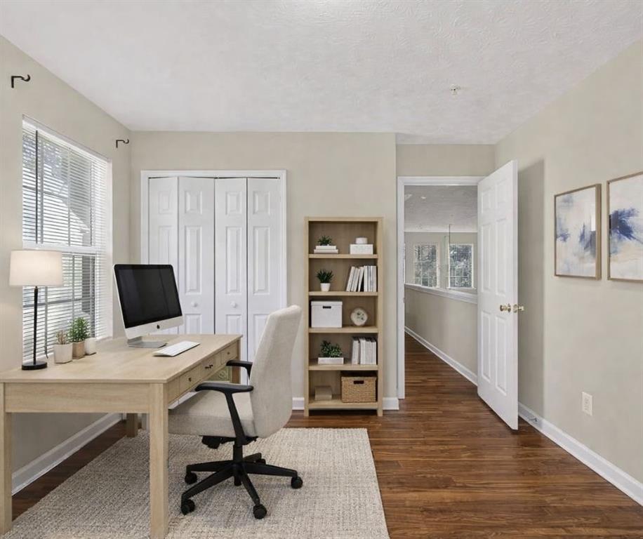 3159 Panthers Trace Decatur, GA 30034 - Photo 4 of 39 a view of a workspace with furniture and a window