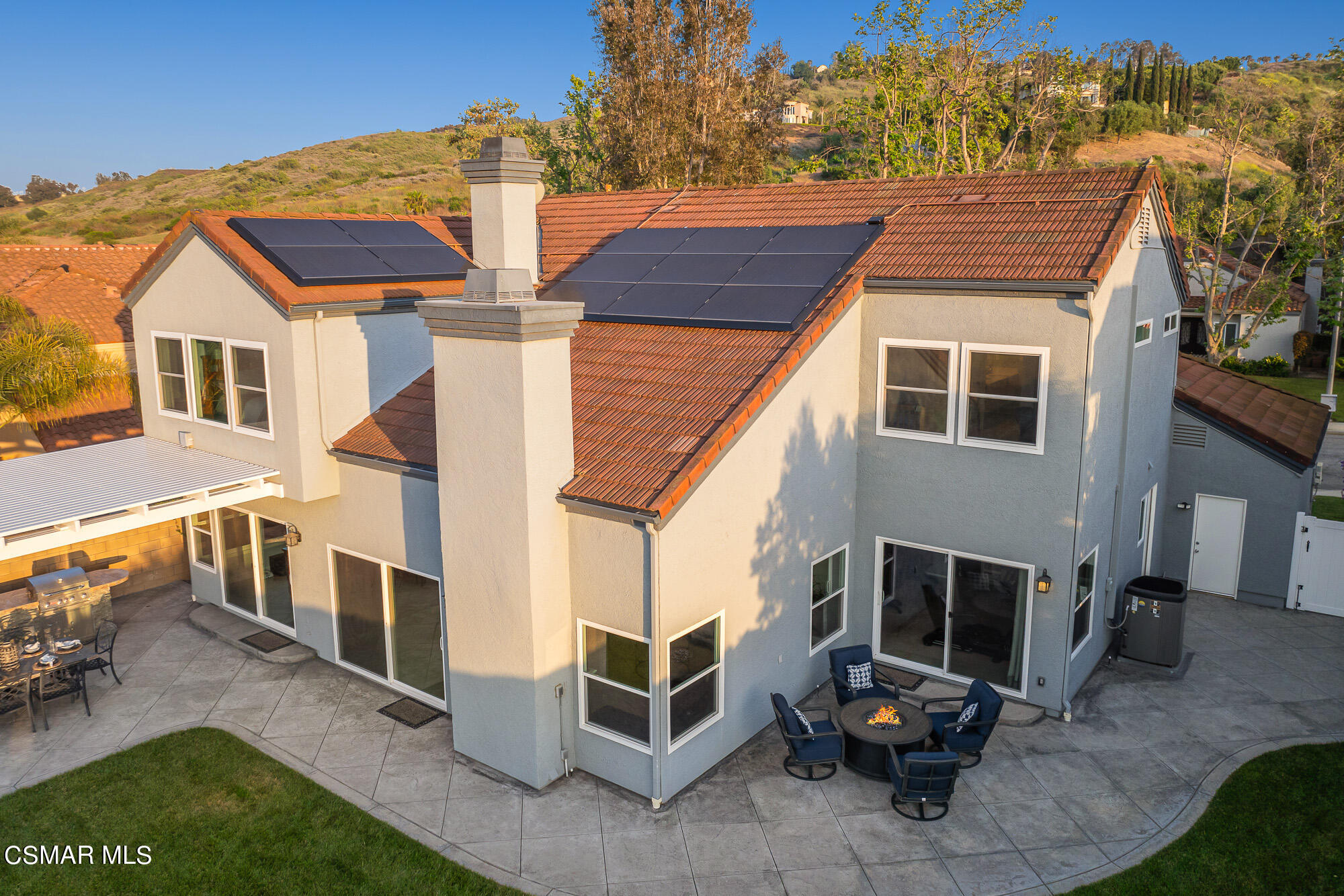 11553 Chestnut Ridge Street Moorpark, CA 93021 - Photo 36 of 68 a view of a house with a yard