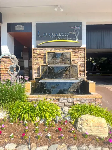 a front view of a building