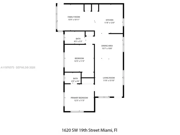 $3,650 | 1620 Southwest 19th Street, Unit 1620, Miami, FL 33145
