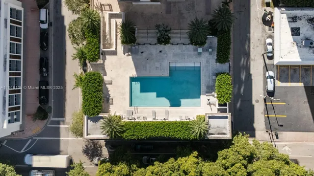 a view of building with outdoor space