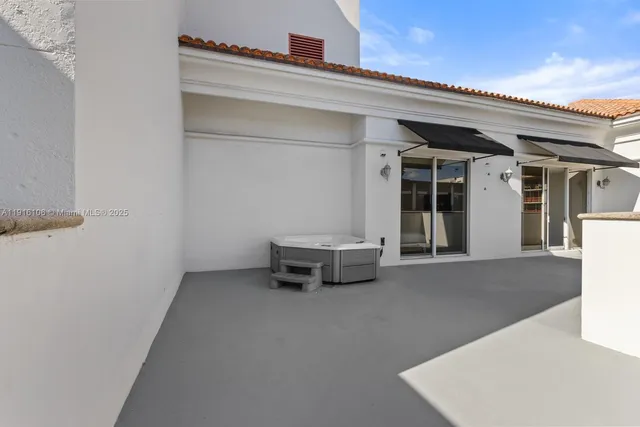 front view of a house with glass windows