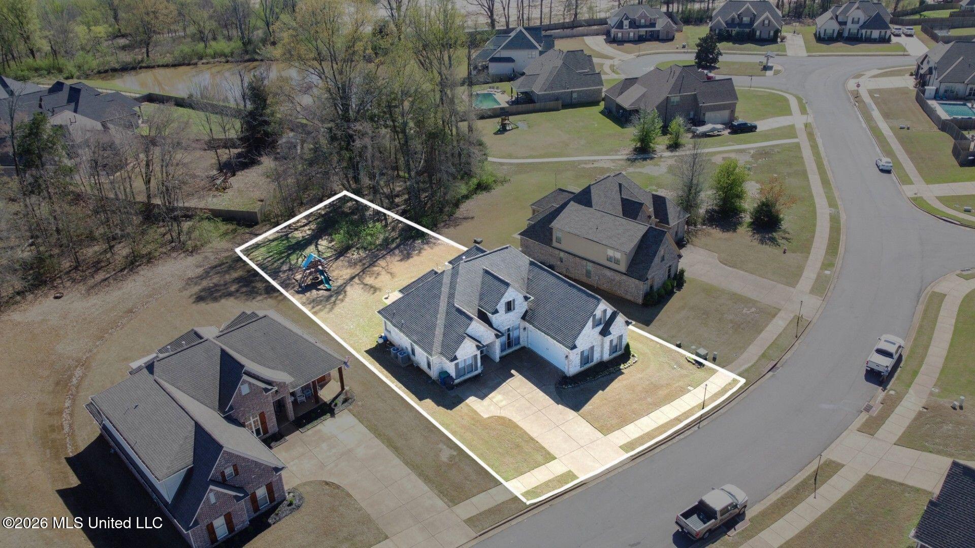 3758 Madison Ridge Hernando, MS 38632 - Photo 5 of 40 Aerial view 2