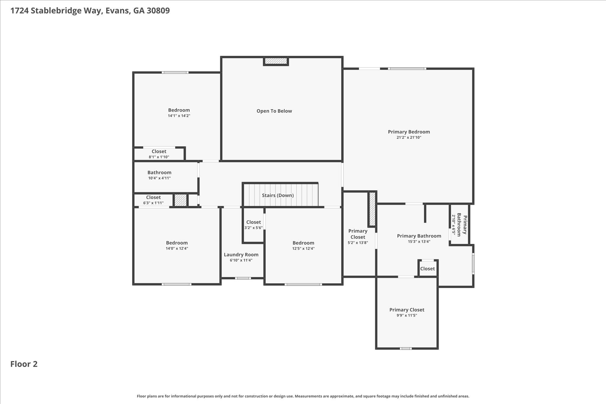 1724 Stablebridge Way Evans, GA 30809 - Photo 75 of 75 03-Floor-2