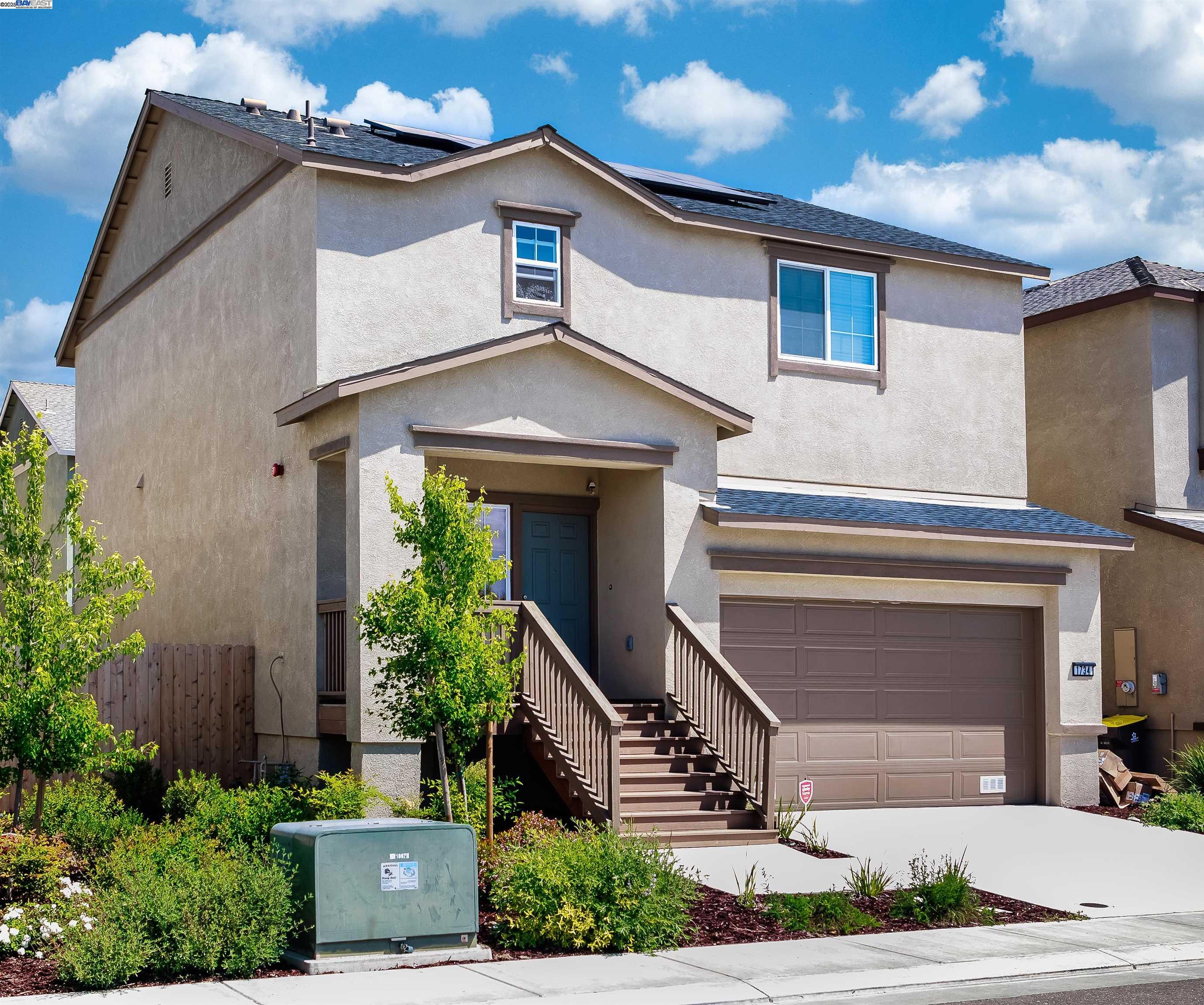 Van Buskirk Stockton, CA 95206 - Photo 1 of 14 a front view of a house with garage