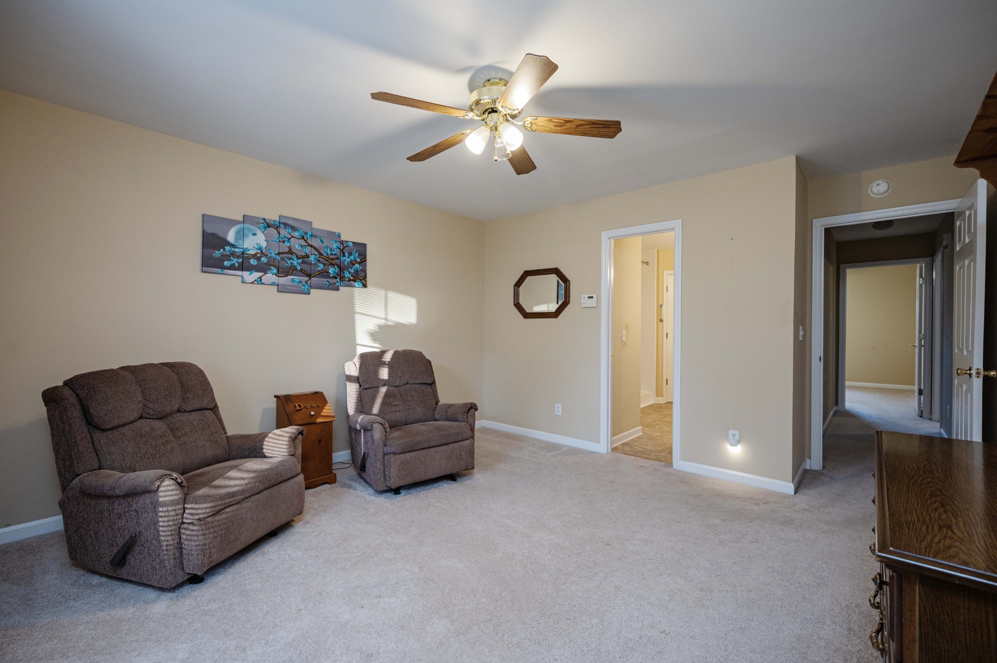 412 Conhocken Court Murfreesboro, TN 37128 - Photo 12 of 23 a living room with furniture and a ceiling fan