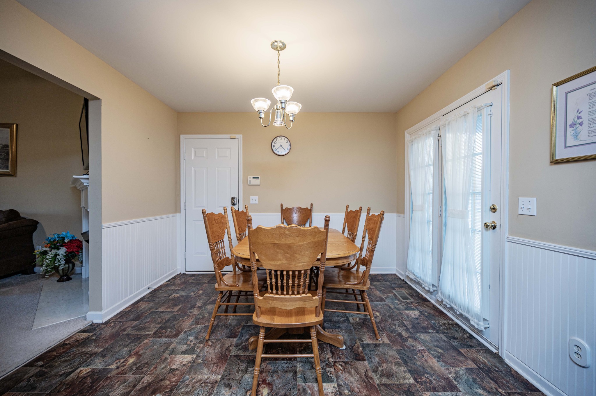 412 Conhocken Court Murfreesboro, TN 37128 - Photo 7 of 23 a view of a dining room with furniture and wooden floor