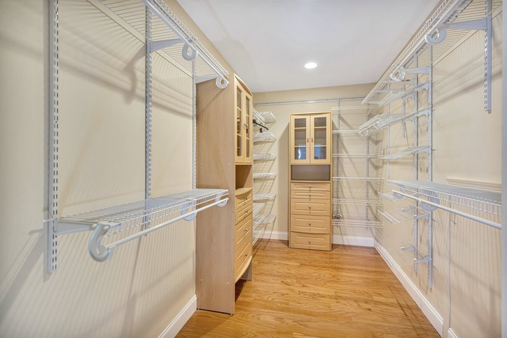 106 Pikes Ridge Anderson, SC 29626 - Photo 24 of 41 Ample built-in storage and classic wood floors organize this spacious walk-in closet.
