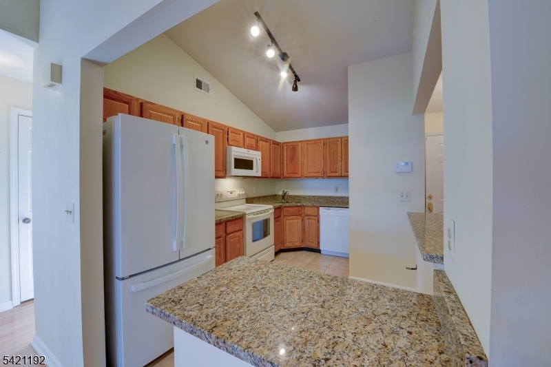 220 Alexandria Way Bernards, NJ 07920 - Photo 9 of 18 a kitchen with stainless steel appliances granite countertop a refrigerator and a sink