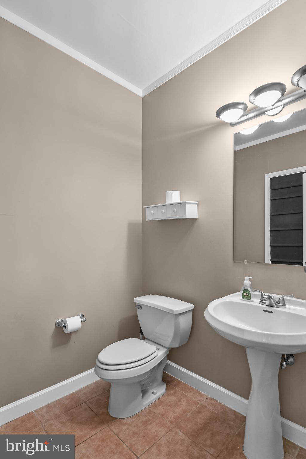 2 Forest Road Mohnton, PA 19540 - Photo 23 of 54 a bathroom with a toilet a sink and mirror