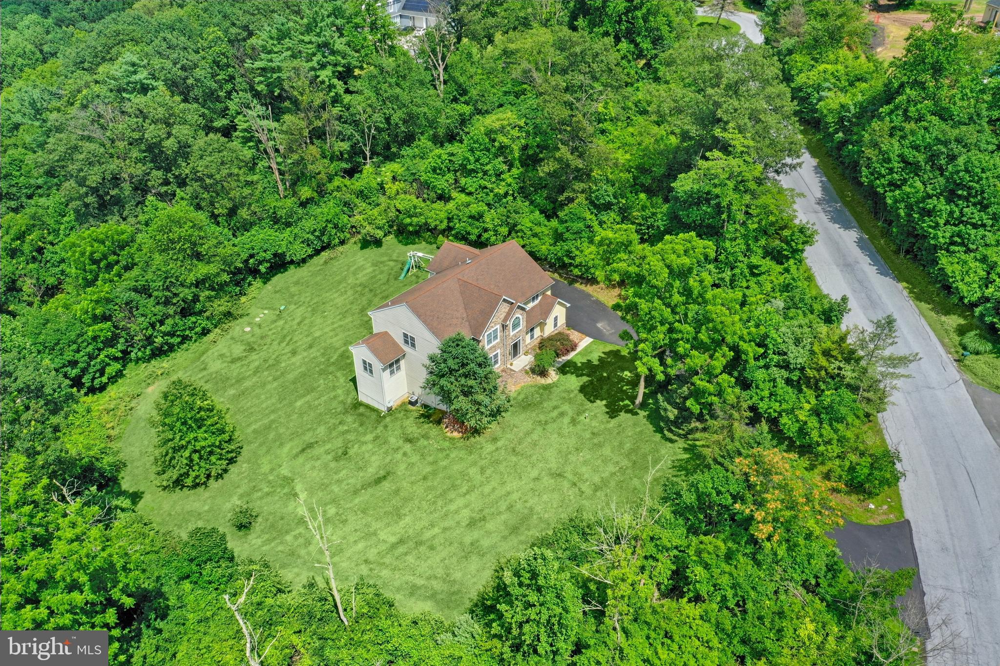 2 Forest Road Mohnton, PA 19540 - Photo 49 of 54 an aerial view of a house with a yard