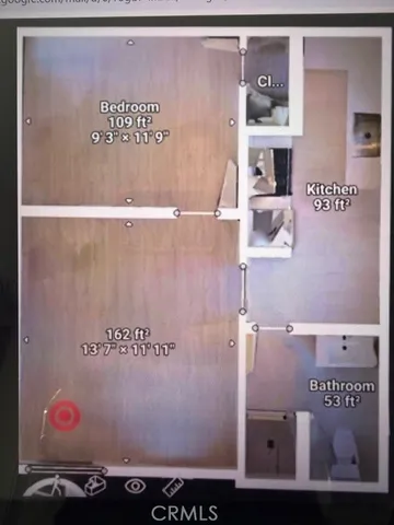 a view of an ocean beach