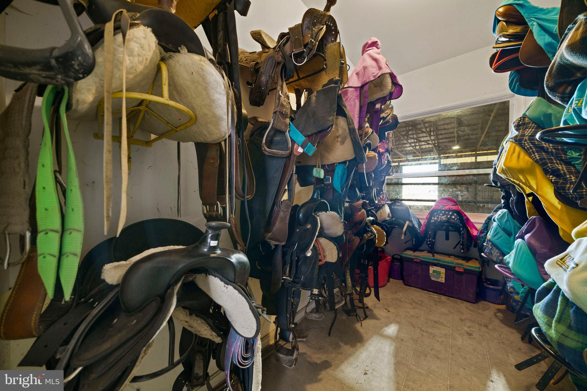 9912 Masser Road Frederick, MD 21702 - Photo 36 of 140 Tack room with window to indoor ring