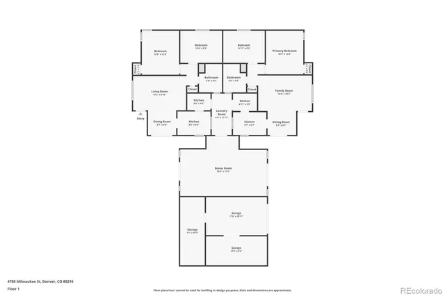 $584,995 | 4780 Milwaukee Street, Denver, CO 80216