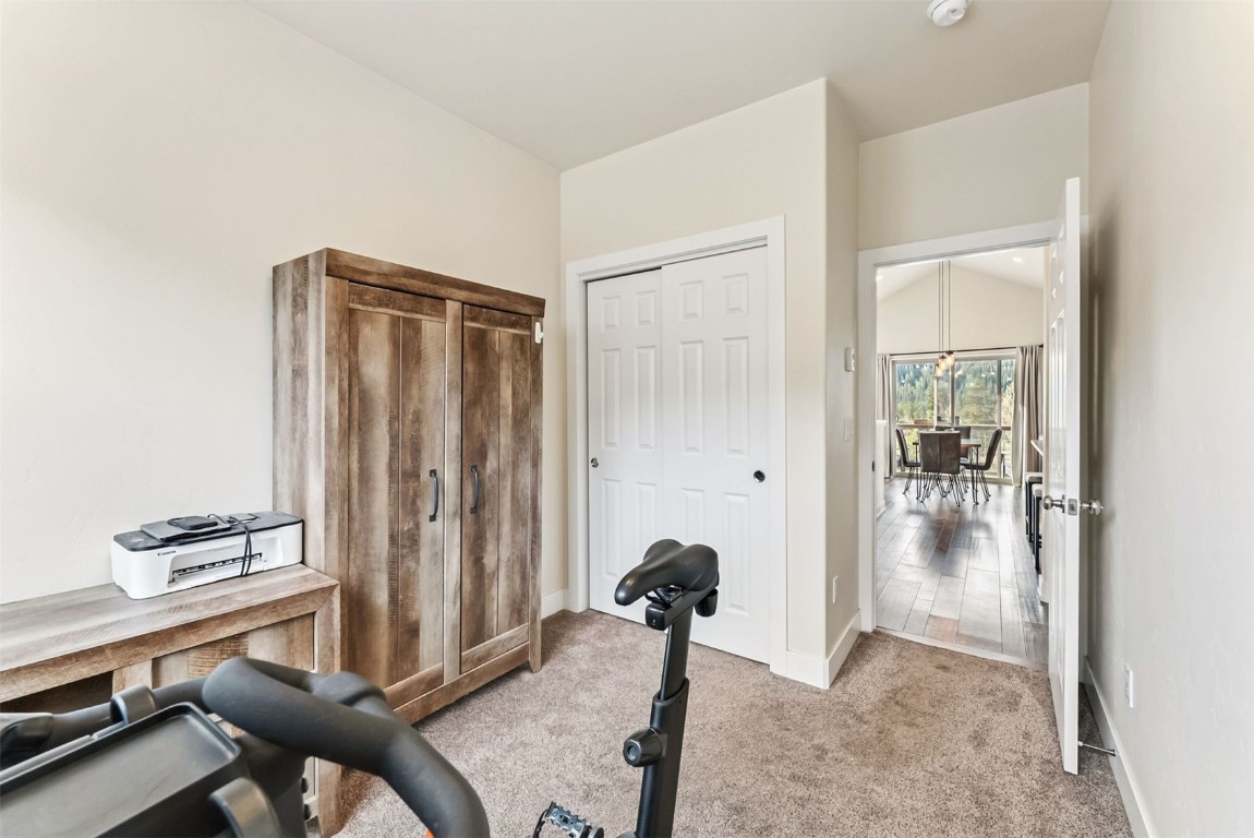77 Wayback Drive, Unit 77 Keystone, CO 80435 - Photo 17 of 35 a view of hallway with furniture and closet