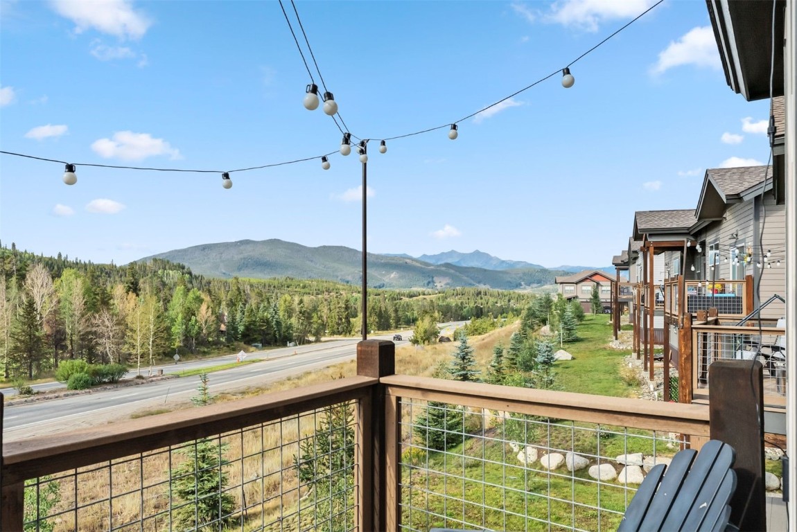 77 Wayback Drive, Unit 77 Keystone, CO 80435 - Photo 29 of 35 a view of a city from a balcony
