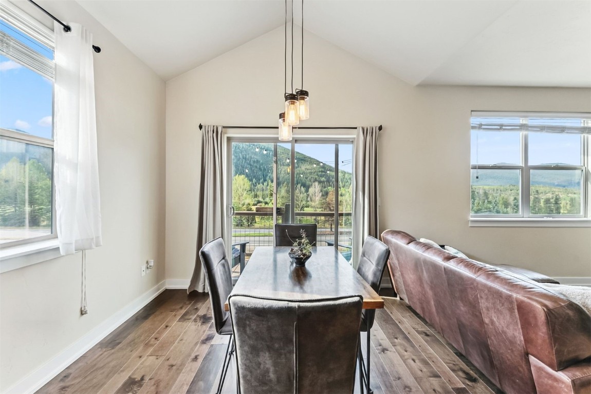 77 Wayback Drive, Unit 77 Keystone, CO 80435 - Photo 3 of 35 a dining room with furniture and window